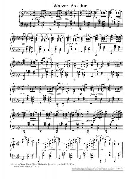 Brahms: Waltz, Op. 39, No. 15 - Version for Solo Piano