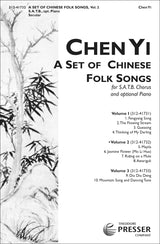 Chen: A Set of Chinese Folk Songs for SATB Chorus