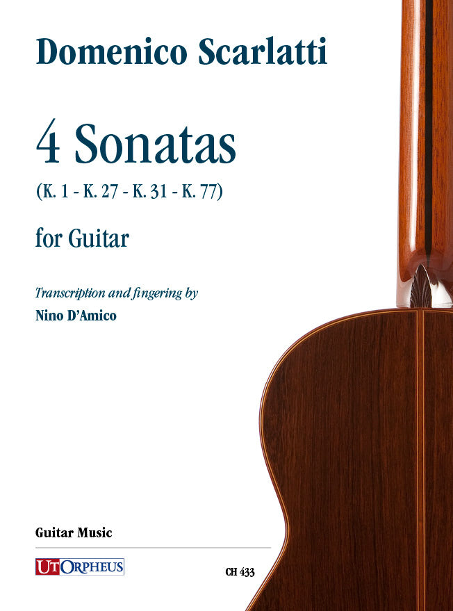 Scarlatti: 4 Sonatas, K. 1, 27, 31, & 77 (arr. for guitar)