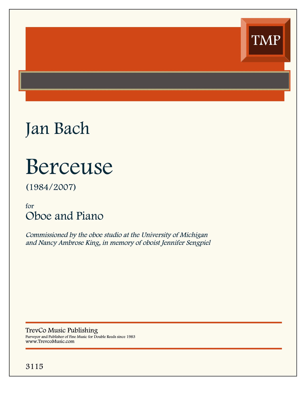 J. Bach: Berceuse