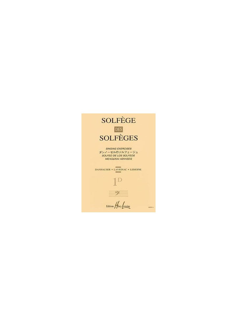 Solfège des Solfèges - Volume 1D