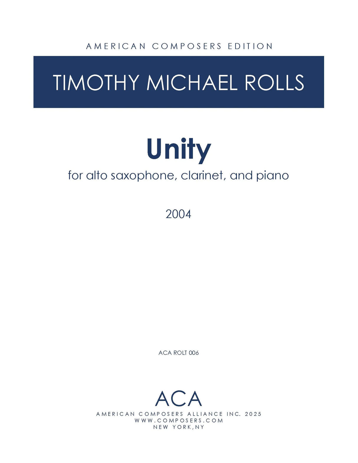 Rolls: Unity