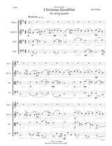 Flaherty: Christmas Quodlibet (Version for String Quartet)