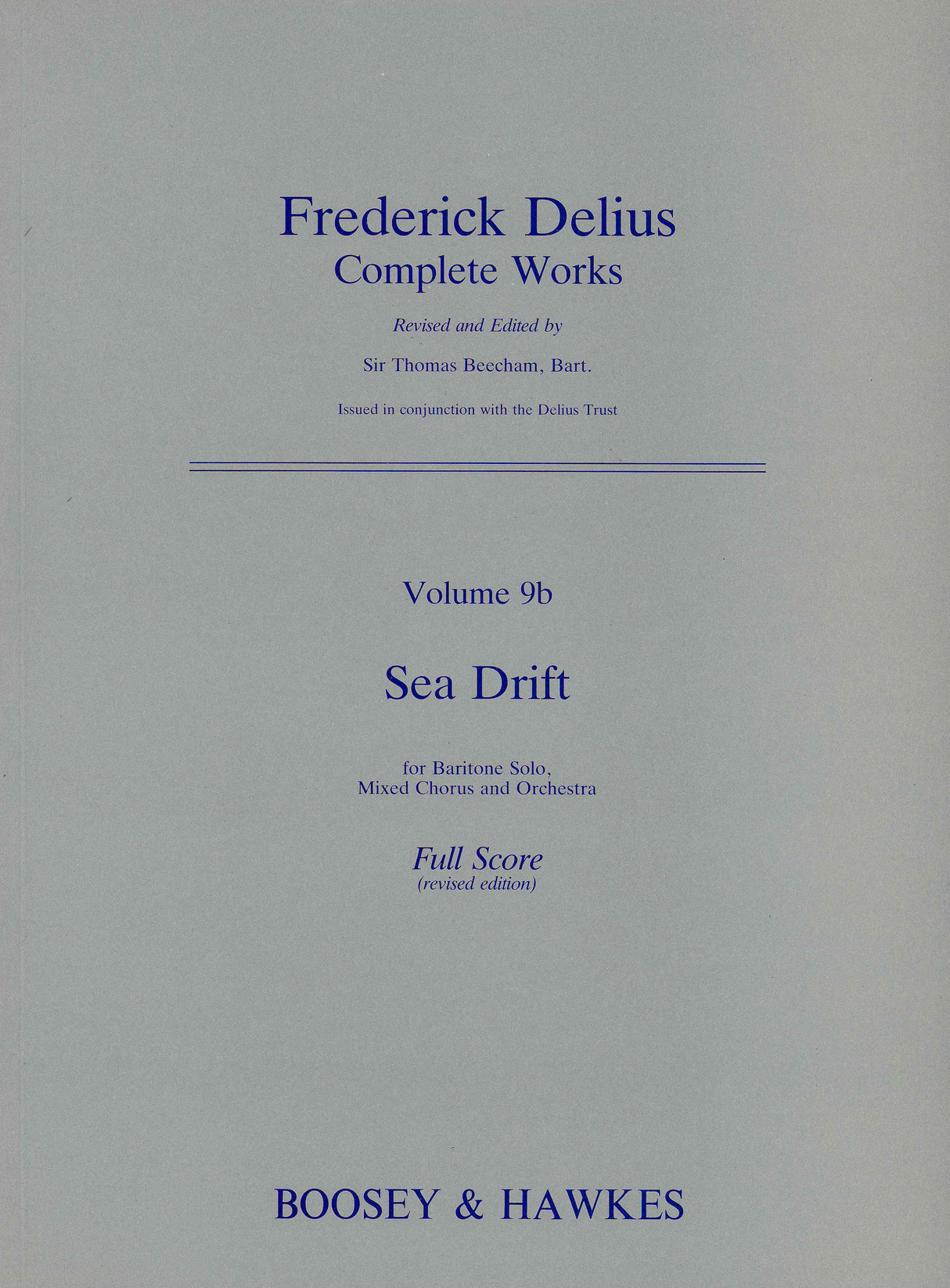 Delius: Sea Drift