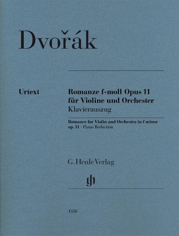 Dvořák: Romance in F Minor, Op. 11