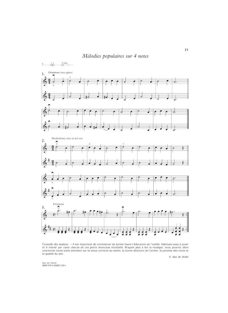 Velde: le petit Paganini - Volume 1