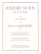 Larivière: Exercices et Etudes pour la Harpe