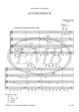 Kurtág: Aus der Ferne III