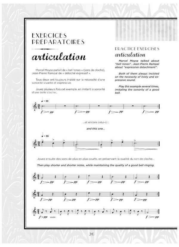 Boehm: 12 Exercises for Flute