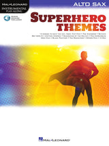 Superhero Themes Instrumental Play-Along for Alto Sax