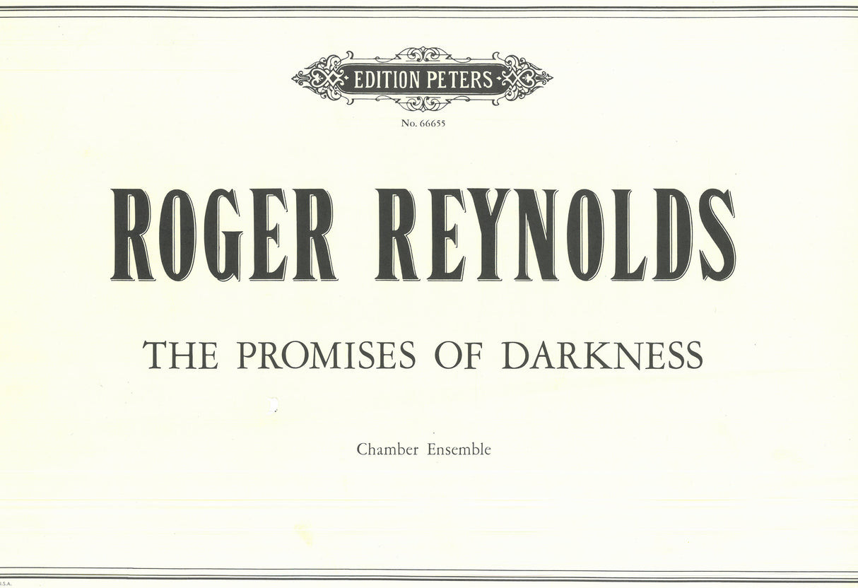 Reynolds: The Promises of Darkness