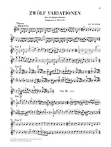 Mozart: Variations for Piano and Violin, K. 359 and 360