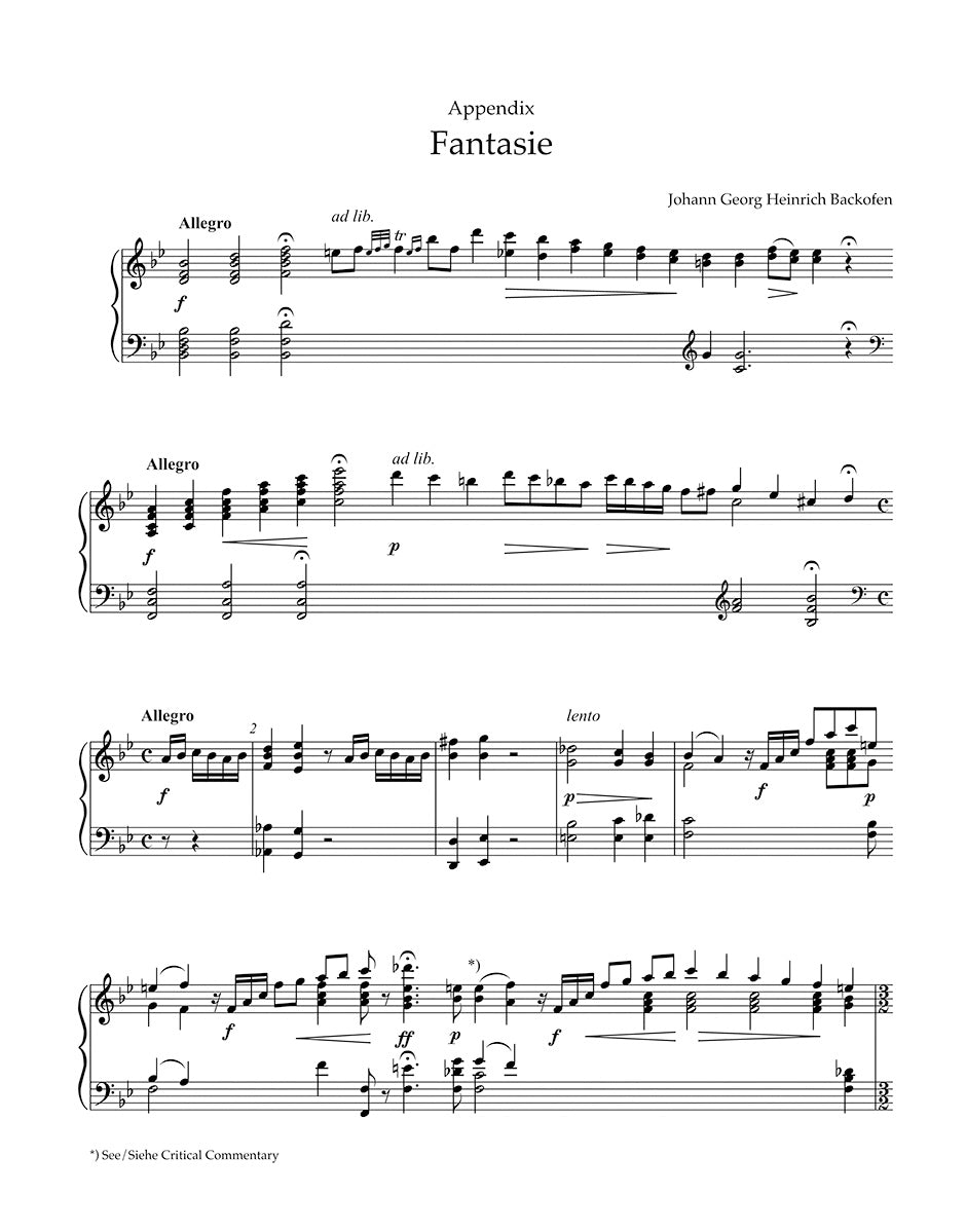 Spohr: Fantasie in C Minor, Op. 35