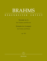 Brahms: Violin Sonata in A Major, Op. 100