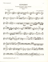 Telemann: Concerto for 2 Violins, Bassoon and String Orchestra, TWV 53:D4