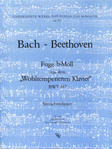 Bach: Fugue in B-flat Minor, BWV 867 (arr. for string sextet)