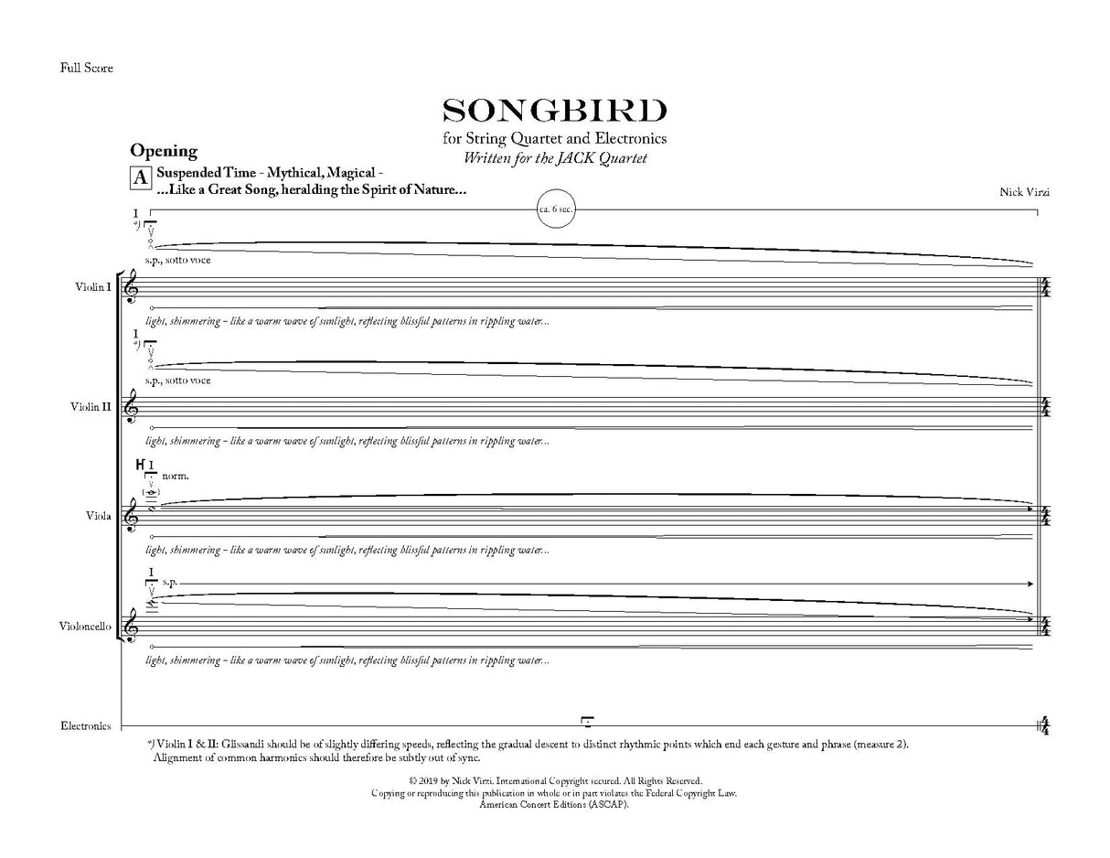 Virzi: Songbird