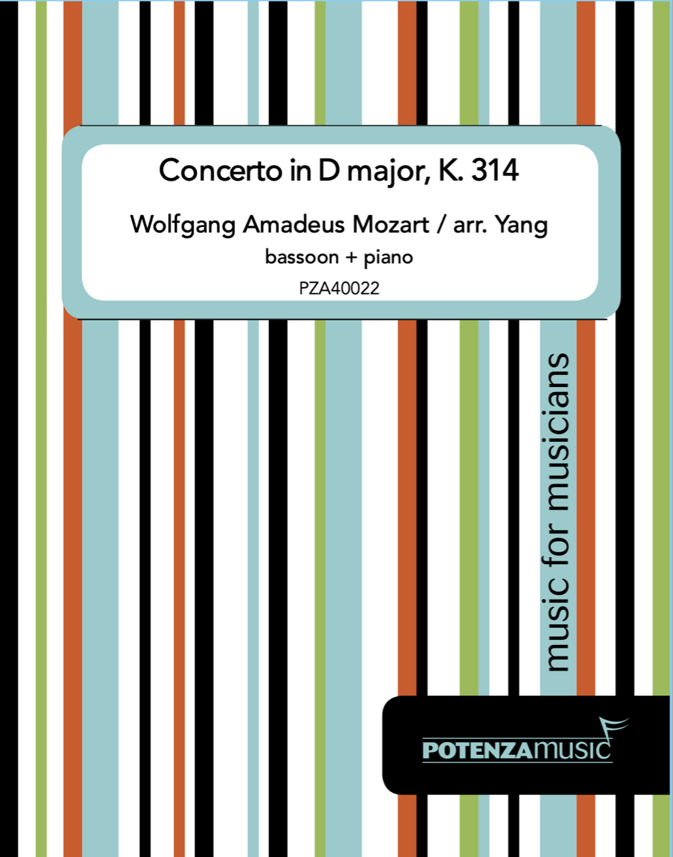 Mozart: Concerto in D Major, K. 314 (arr. for bassoon & piano)