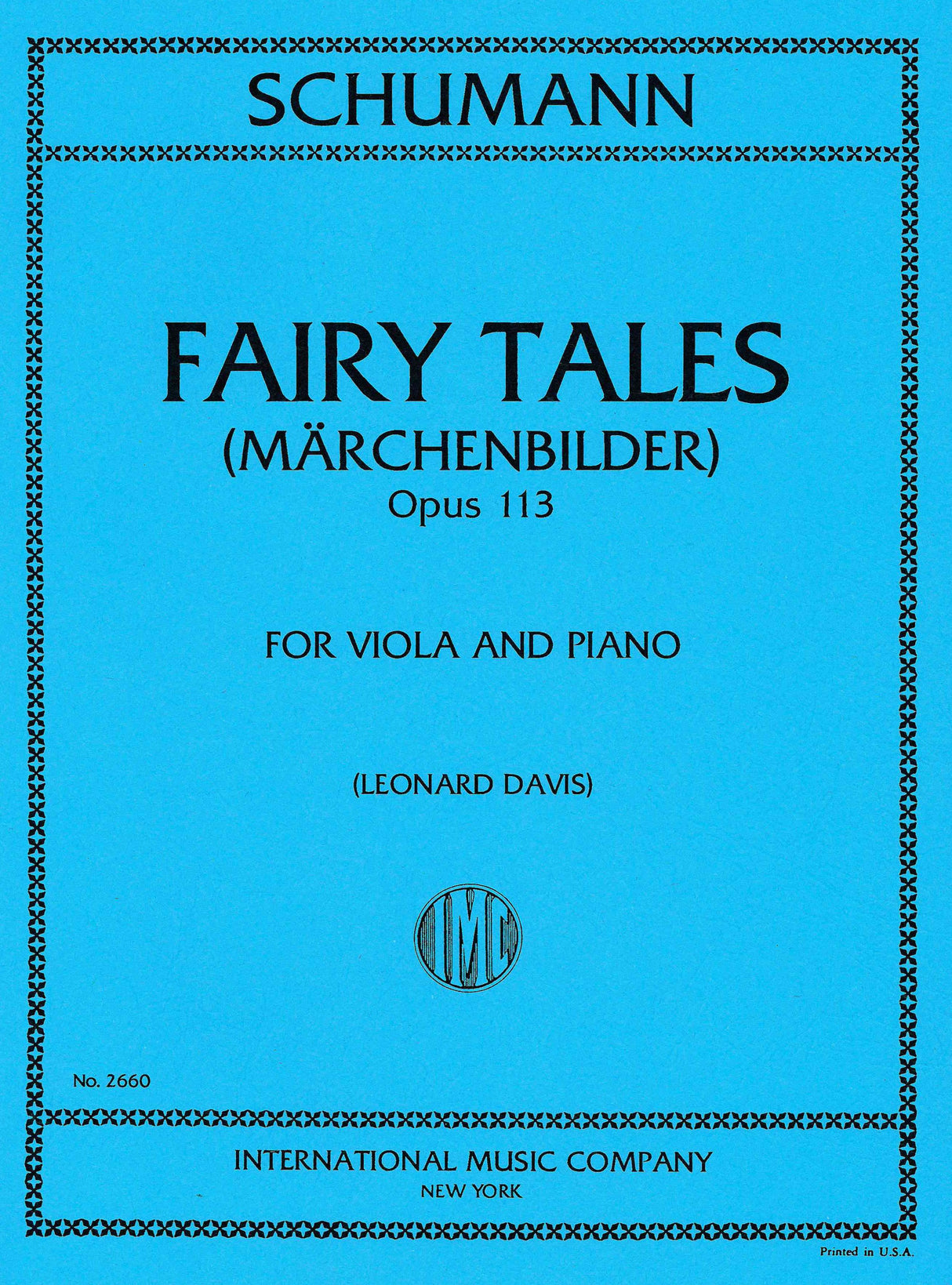 Schumann: Märchenbilder, Op. 113