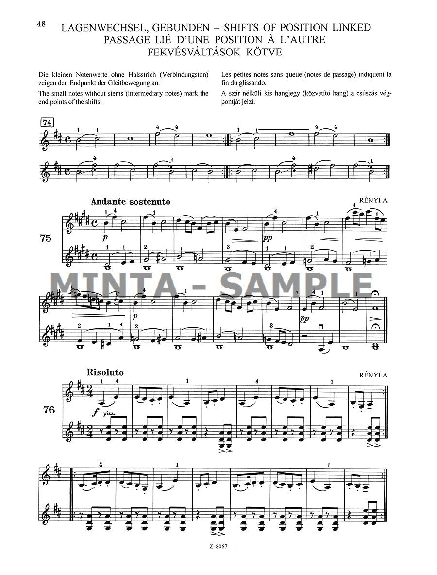 Violin Tutor - Volume 4a