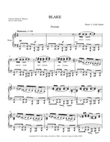 H.L. Adams: Vocal Selections from Blake