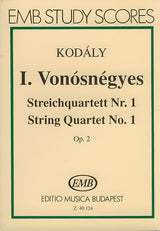 Kodály: String Quartet No. 1, Op. 2