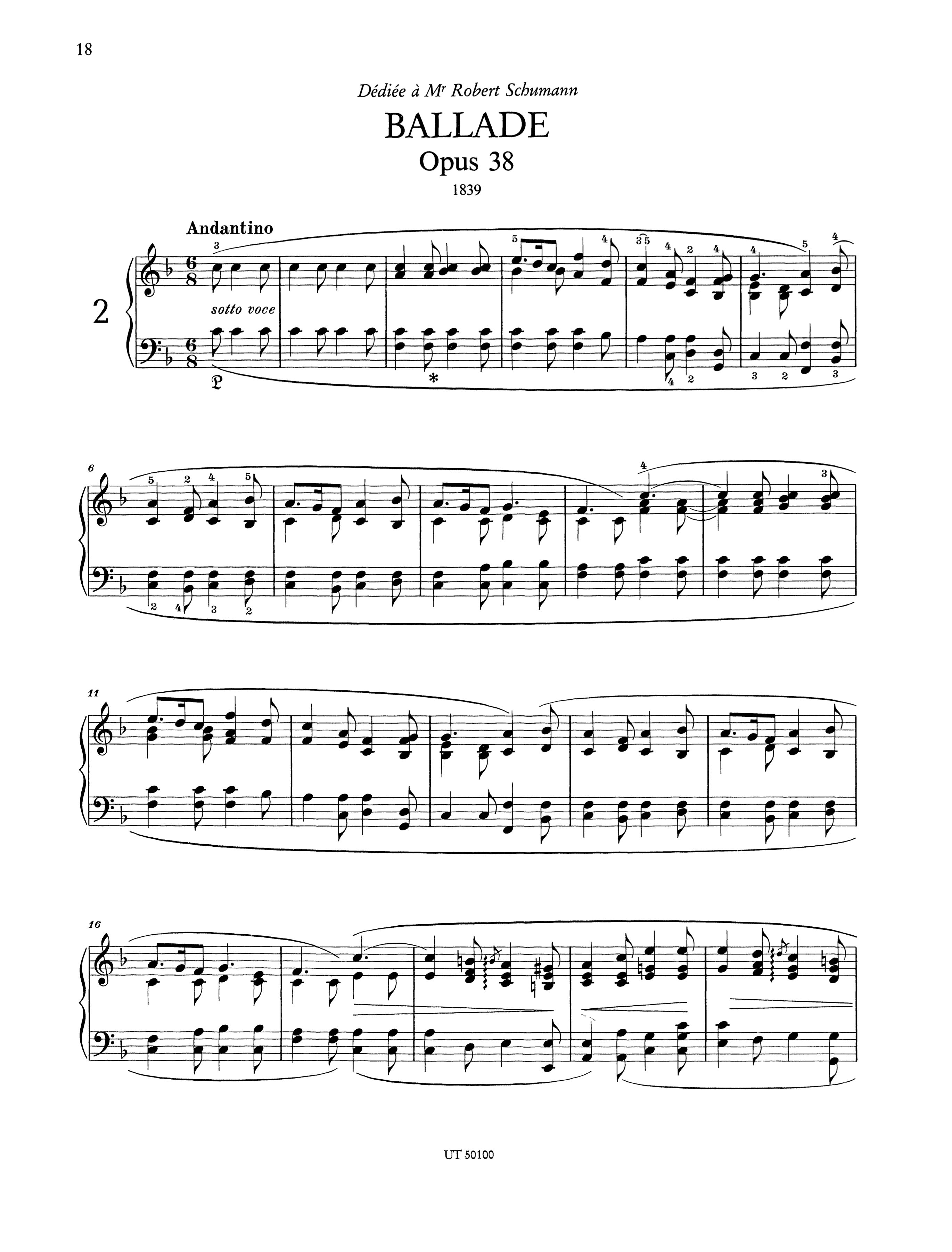 Chopin: Ballades – Ficks Music