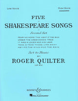 Quilter: Five Shakespeare Songs, Op. 23 - Second Set