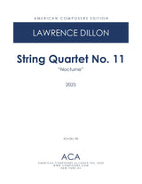 Dillon: String Quartet No. 11