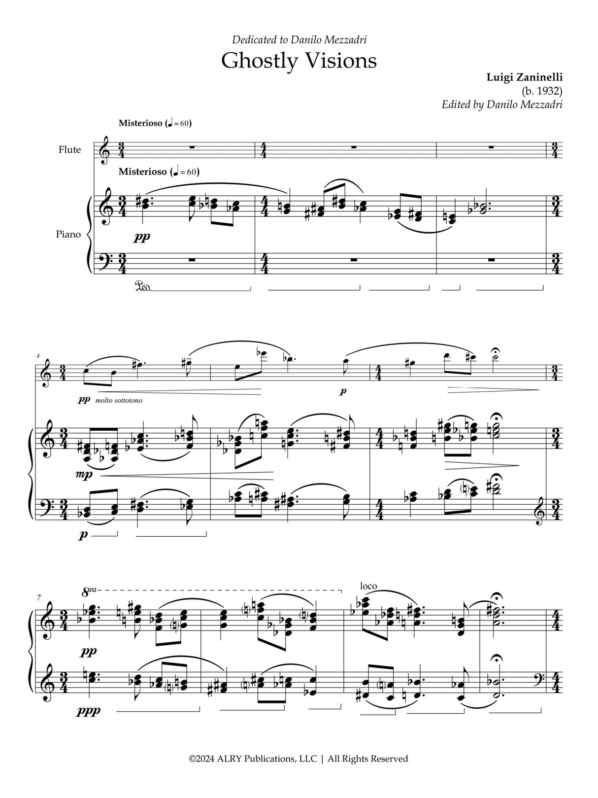 Zaninelli: Ghostly Visions