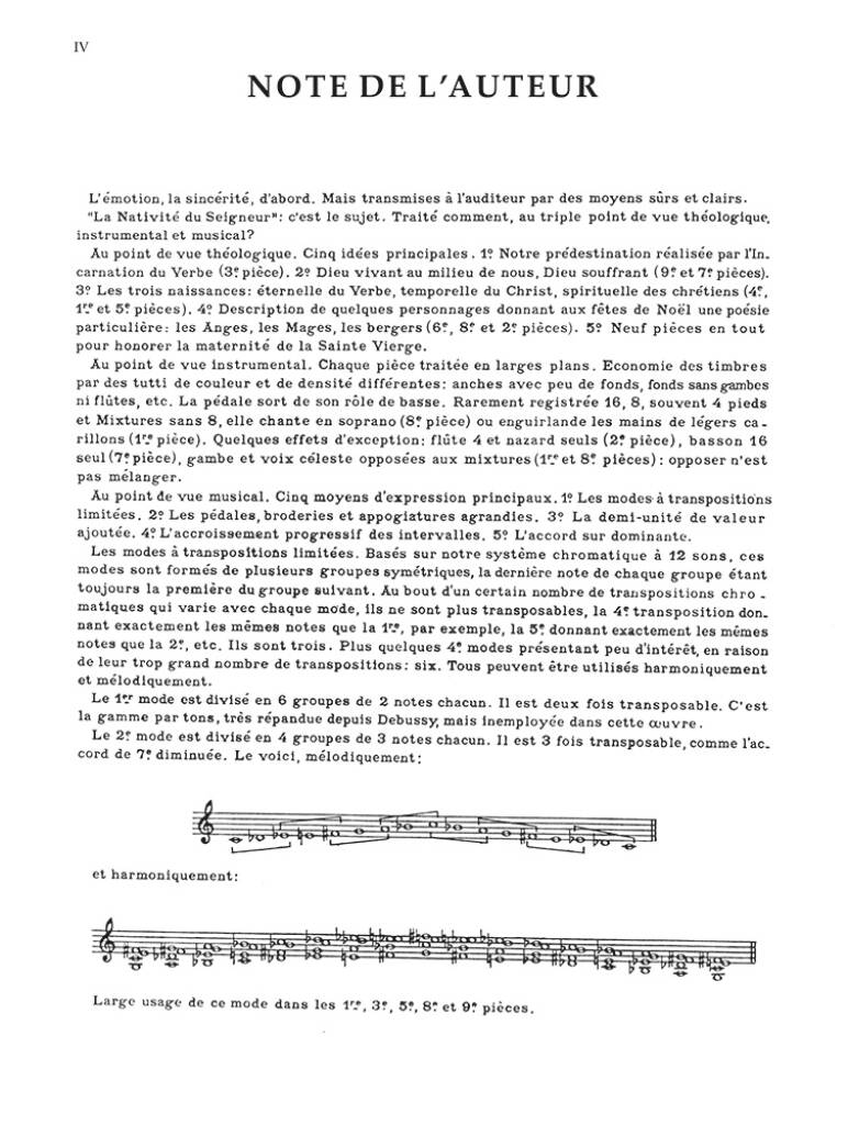 Messiaen: La Nativité du Seigneur – Ficks Music