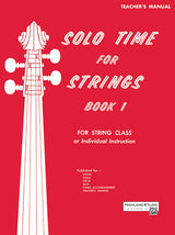 Solo Time for Strings - Book 1
