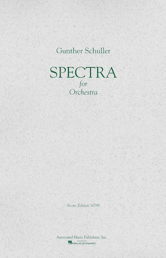 Schuller: Spectra