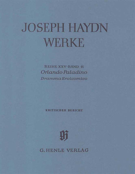 Haydn: Orlando paladino - 2nd & 3rd act, 2nd part