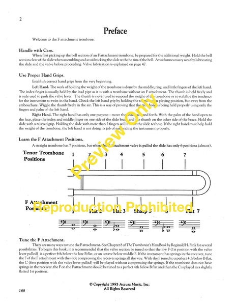 Fink: Introducing the F Attachment for Trombone