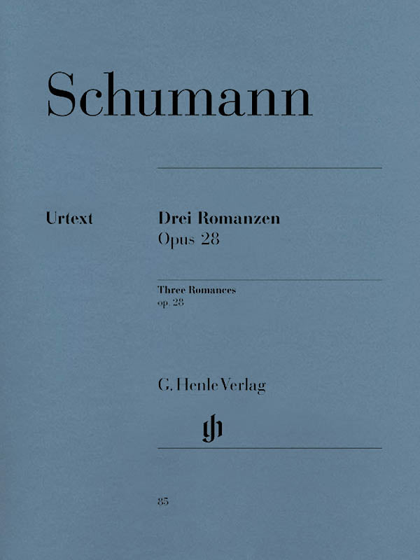 Schumann: 3 Romances, Op. 28