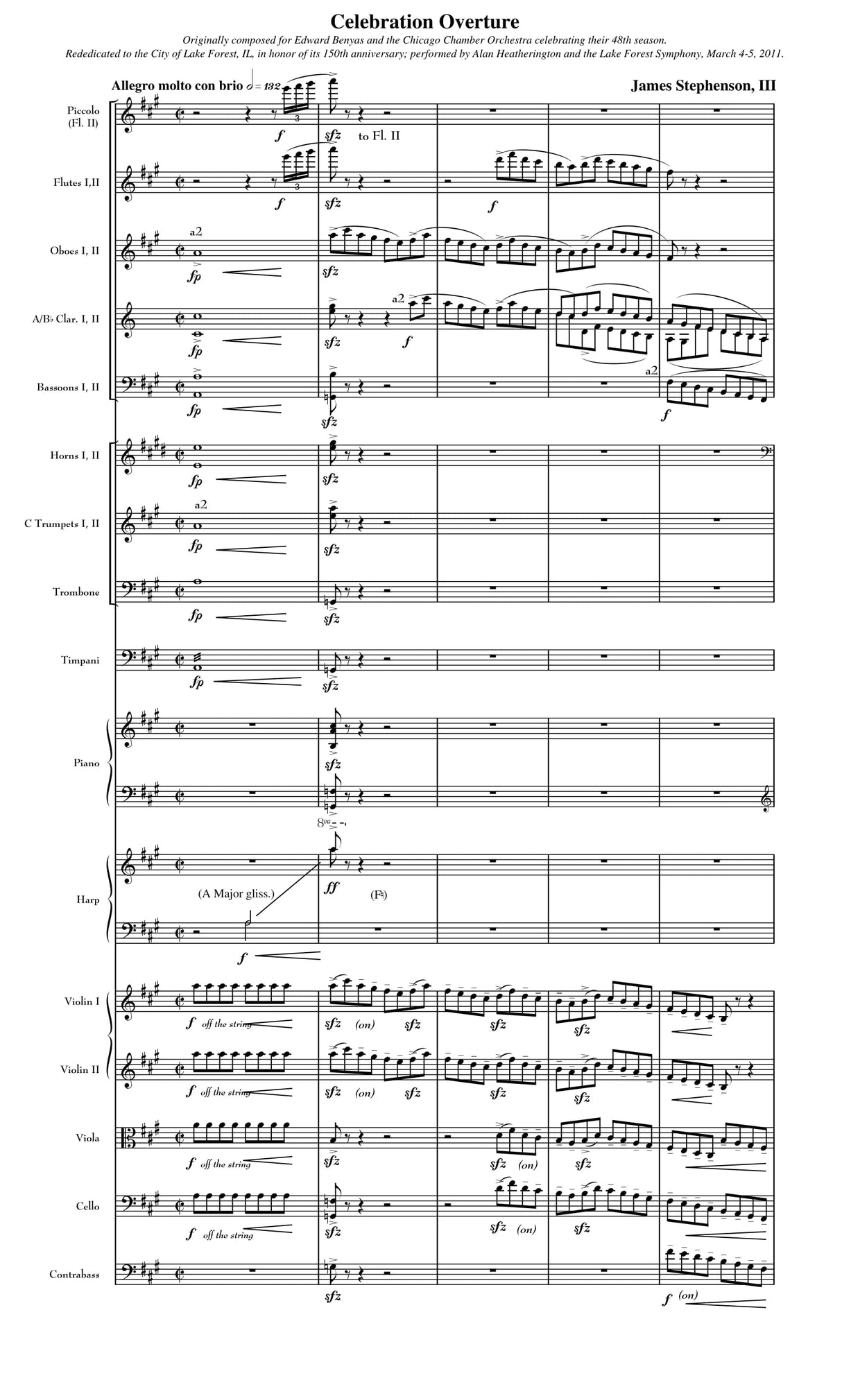 Stephenson: Celebration Overture