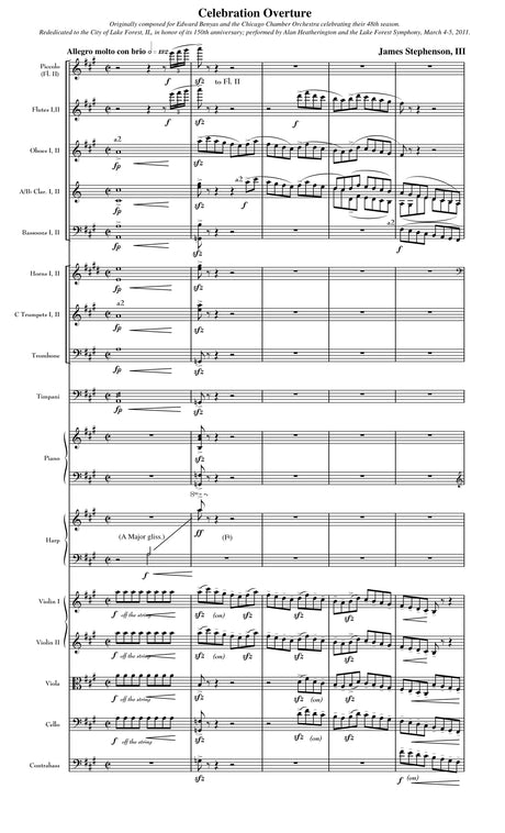 Stephenson: Celebration Overture