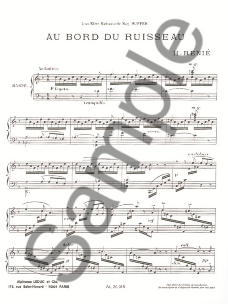 Renié: Au bord du ruisseau