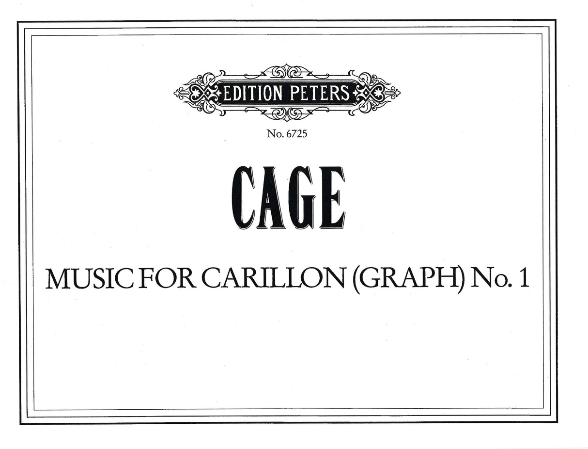 Cage: Music for Carillon No. 1