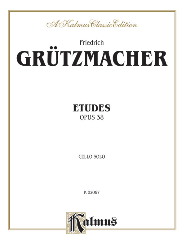 Grützmacher: Etudes, Op. 38