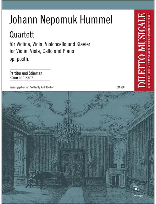 Hummel: Piano Quartet, Op. posth. 7