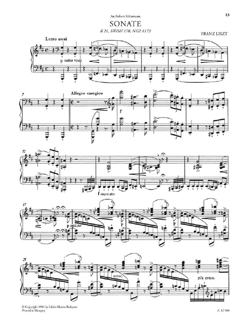 Liszt: Sonata – Ficks Music