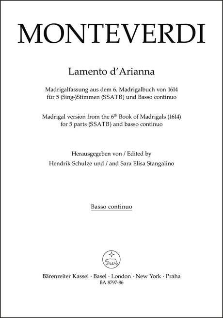 Monteverdi: Lamento d'Arianna
