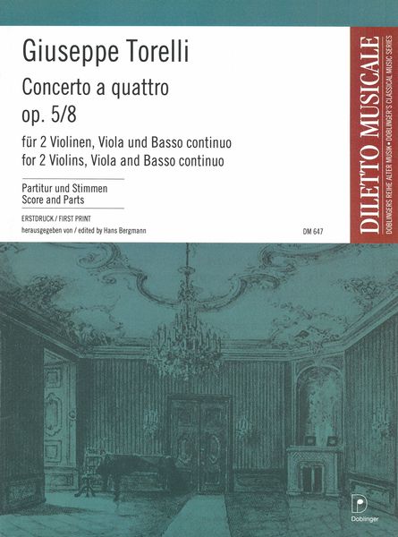 Torelli: Concerto a quattro in g Minor, Op. 5, No. 8 G 124