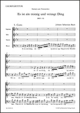Bach: Es ist ein trotzig and verzagt Ding, BWV 176