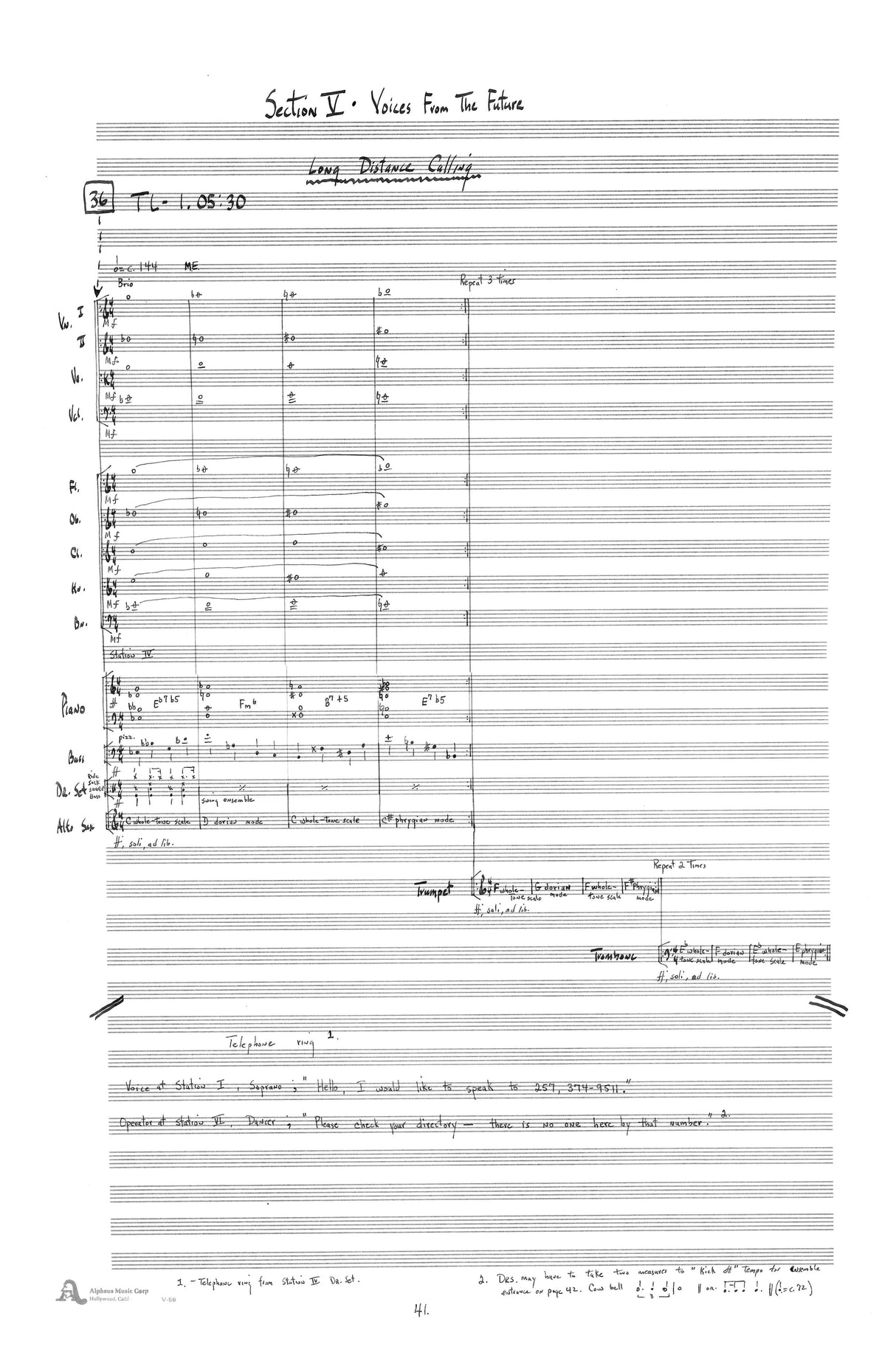 T.J. Anderson: Thomas Jefferson's Orbiting Minstrels and Contraband