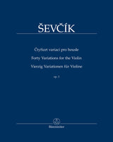 Ševčík: 40 Variations for the Violin, Op. 3