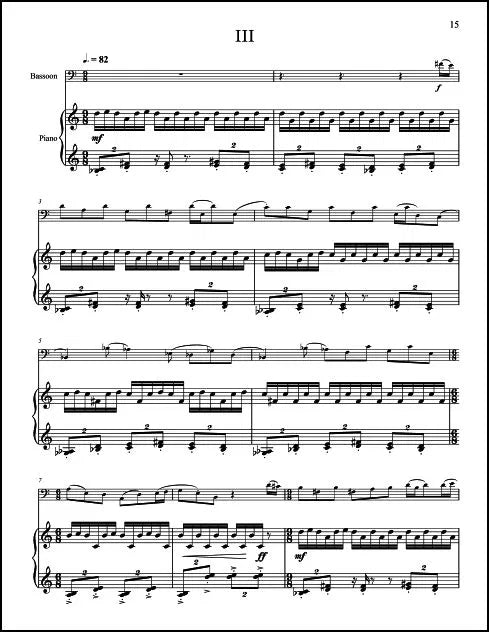 Galbraith: Bassoon Sonata