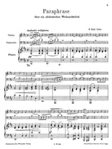 Gohr: Paraphrase über ein altdeutsches Weihnachtslied